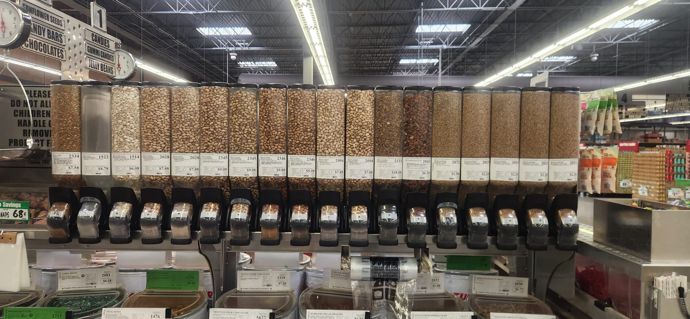 Bulk aisle shelf tags, frame 1 of 19